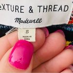 Madewell Tie-Shoulder Tank Top in Rainbow Crochet Sz Small Photo 5