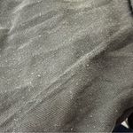 Christopher & Banks Faux Twinset Top Mixed Print Open Front Black XL Photo 5