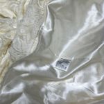 Tahari  Arthur S Levine Cream Lace and Sequin Zip Back Maxi Dress Gown Womens 8 Photo 12