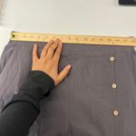 Coco + Carmen  Wide Leg Pants Womens L\XL Gray Cotton High Rise Elastic Waist Photo 7