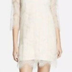 Cupcakes and Cashmere cream lace shift dress size 10 Photo 0