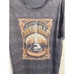 “Nashville Music City” T Shirt Size XL Grey New Without Tag Gray Photo 1