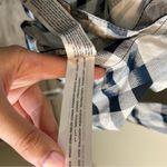 Ariat ✨ Women’s White Blue Plaid Snap Long Sleeve Shirt Medium Photo 10