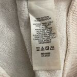 DKNY  Jeans Womens Hoodie Cream Blue Striped 100% Cotton Pullover - Size Xl Photo 8