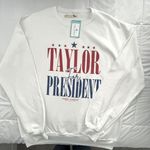 Simply Southern  “Taylor For President” size M/L. White Photo 0