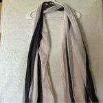 Calvin Klein  Black and Blush Pink Scarf Photo 1
