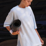 Free People Back Me Up Set Baseline Blue Size Large nwt Photo 0