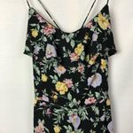 Abercrombie & Fitch  Black Floral Heartfelt Culotte Jumpsuit M Photo 29