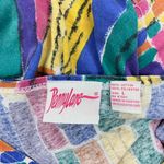 Vintage 90’s Penny Lane Colorful Abstract Bow Tee Shirt Multiple Size L Photo 7