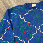 Vintage cotton b.g.day sweater Blue Size M Photo 2