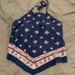 Target Floral Halter Neck Swim Top Photo 0