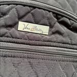 Vera Bradley Black Quilted Multi Pocket Zipper Leopard Inside Backpack Photo 4