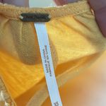 Free People orange lace asymmetric t-shirt Photo 6