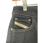 Diesel Ronhary Bootcut Jeans Women W25 L30 Made in Italy Dark Wash Stretch Denim Photo 4