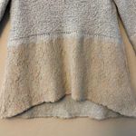 Anthropologie  Knitted & Knotted blue and gray wool blend and lace sweater small Photo 6