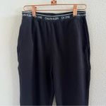 Calvin Klein CK One Black Spellout Waist Band Sweats Neutral Small Photo 2