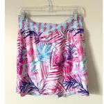 Skort Obsession Golf Fitness Athletic Skirt Skort Pink Blue Size Large NEW Photo 1