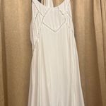 Lulus  White Mini Flowy Dress Photo 0