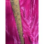 Cider  Crushed Velvet 3xL Pants Wide Leg Fushia Hot‎ Pink Holiday New Year Party Photo 3