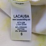 Lacausa Anthropologie x  Luna Unitard Green Tie Dye Size‎ Small Photo 3