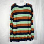 Andree by Unit Boutique Longline Tunic Length Striped Knit Sweater Small S Photo 3