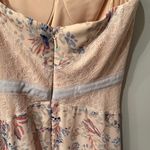 BCBGMAXAZRIA  Strapless Dress with Floral Pattern Photo 4
