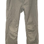 prAna  Convertible Pants Hiking Outdoor Tan Khaki Size 8 Photo 0