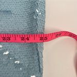 The Frankie Shop NWT Gloria Sequin Dress Blue Size Photo 10