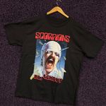 Scorpions Blackout Album Cover Heavy Metal Band T-Shirt L Photo 2
