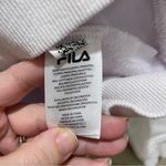 FILA Natalie Crewneck Sweatshirt Fleece Lined White Size Medium Photo 9