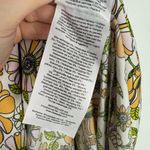 ASOS NWT  JDY Midi Above Calf Skirt Tofu Big Flower Yellow Floral Size 6 NEW Photo 6