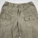 American Eagle Vtg Size 8 Cargo Pants Wide Leg High Waisted Baggy Y2K Beige Tan Photo 4