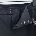 Athleta  Black Cargo Pants Womens Sz 10 Straight Leg Stretch Performance Athletic Photo 3