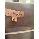 Philosophy Women's Gray Blazer size M will fit up to Xl Photo 1
