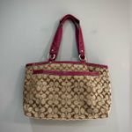 Coach  Large Penelope Signature Tote VGUC Photo 1