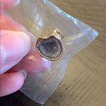 Womens Delicate Geode Necklace Pendant Fashion Jewelry Purple Photo 0