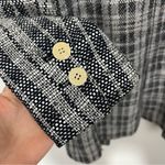 ZARA Plaid Double Breasted Tweed Blazer Small Photo 2