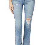 Hudson Jeans Hudson Blue Holly Denim High Rise Straight Leg Distressed Denim Jeans Size 26 Photo 1