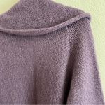 Soft Surroundings Purple Telluride Wool And Mohair Cardigan M Size M Photo 7