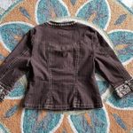 AMI Brown Jean Jacket Photo 1