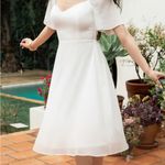 Baltic Born White Colette Sweetheart Midi Dress XL NWT Photo 2