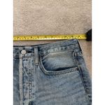 Aritzia  DENIM FORUM The Joni High Rise Loose Light Wash Distressed Jeans Size 28 Photo 9