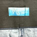 Show Me Your Mumu  Blue Austin Pull On Flare Raw Fray Hem Jeans Agua Fria Size M Photo 5