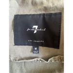 7 For All Mankind Seven For All Mankind Green Military/Army/Utility Jacket Coa Size M Photo 6