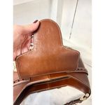 Gucci GG Canvas Pelham Horsebit Monogram Braided Strap Shoulder Bag Brown / Tan Photo 11