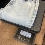 And Now This Womens Jeans Size 27 Light Wash Slide Ankle Slit Flare Raw Hem Blue Photo 7