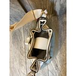 Juicy Couture Crossbody Bucket Bag White Denim Embroidered Purse Photo 7