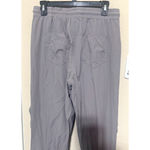 American Bazi  Gray Cargo Pants Parachute baggy Punk Grunge womens sz L utility Photo 4