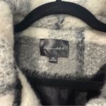 Line and Dot  Harrison Wool Blend Jacket Shacket in Black and Grey XS Photo 3