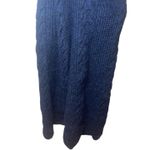 Karl Lagerfeld  Paris Wool Knit Scarf – Navy | Quiet Luxury Winter Essential Photo 3